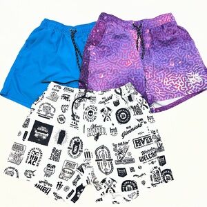 Not Dead Yet NDY, HVIII Brand GOAT shorts bundle of 3, size Medium